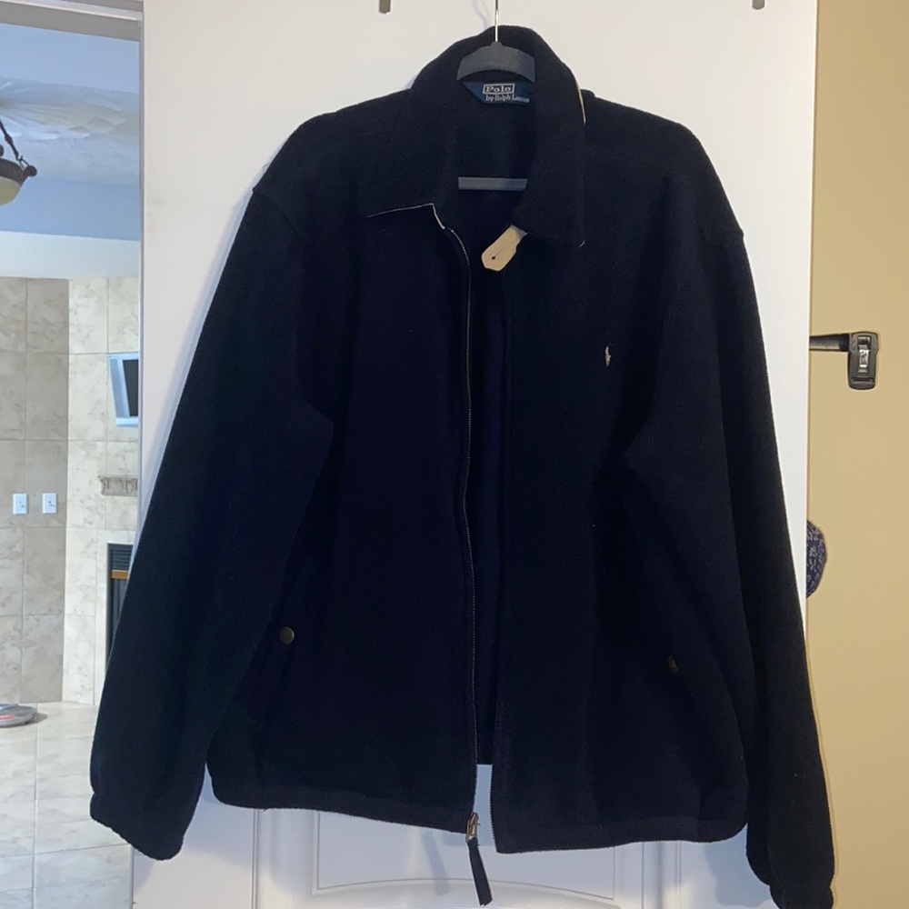 Polo Ralph Lauren Navy Polartec Fleece Jacket